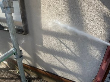 2021/2/6　外壁高圧洗浄