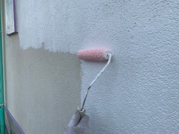 2021/6/18　外壁下塗り作業