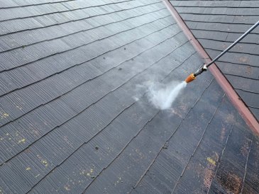 2021/7/5　屋根高圧洗浄