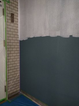 2022/4/19　外壁下塗り作業