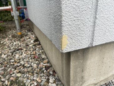 2022/8/6_外壁一部補修工事 カチオン塗布
