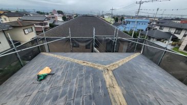 屋根カバー工法工事