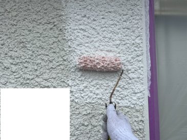 2022/10/16_外壁２階 下塗り作業