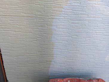 2022/11/17_外壁 中塗り作業